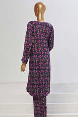 Sada Bahar Stitched 2 Piece Co Ords Printed Lawn Vol-03 Suit-D-4938-Navy Blue