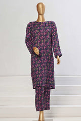 Sada Bahar Stitched 2 Piece Co Ords Printed Lawn Vol-03 Suit-D-4938-Navy Blue
