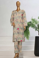 Sada Bahar Stitched 2 Piece Co Ords Printed Lawn Vol-03 Suit-D-4943-Skin