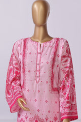 Sada Bahar Stitched 2 Piece Mid Summer Co Ords Lawn Suit-D-5045-Pink