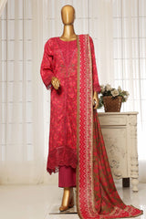 Sada Bahar Stitched 3 Piece Festive Emb Lawn Vol-01 Suit-D-5280-Atishi