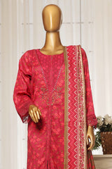Sada Bahar Stitched 3 Piece Festive Emb Lawn Vol-01 Suit-D-5280-Atishi