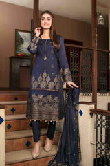 Saisha by Tawakkal Unstitched 3 Piece Banarsi Lawn Suit-BS-7081
