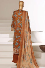 Signature By Sada Bahar Stitched 3 Piece Festive Vol-01 Suit-D-7738 MUSTARD