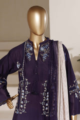 Eclair By Sada Bahar Stitched 3 Piece Emb Lawn Vol-02 Suit-D-792-BLUE