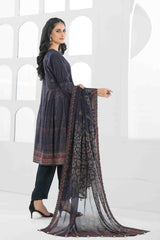 Namah by Tawakkal Unstitched 3 Piece Emb Digital Print Staple Linen Suit-N-8005
