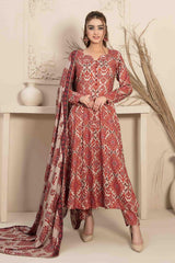 Manahil by Tawakkal Unstitched 3 Piece Digital Printed Linen Suit-M-8036