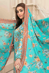 Manahil by Tawakkal Unstitched 3 Piece Digital Printed Linen Suit-M-8039