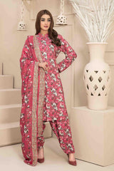 Manahil by Tawakkal Unstitched 3 Piece Digital Printed Linen Suit-M-8041