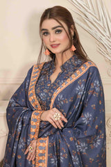 Manahil by Tawakkal Unstitched 3 Piece Digital Printed Linen Suit-M-8043