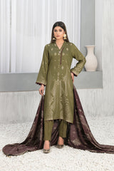Esma by Tawakkal Unstitched 3 Piece Viscose Stable Banarsi Suit-E-8140