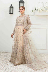 Amani by Tawakkal Semi Stitched 3 Piece Formal Suit-AS-8322