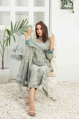 Amani by Tawakkal Semi Stitched 3 Piece Formal Collection'2023-AS-8323