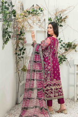 Amani by Tawakkal Semi Stitched 3 Piece Formal Collection'2023-AS-8325