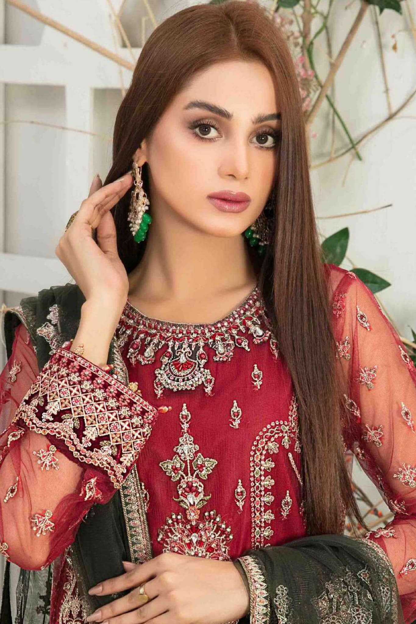 Amani by Tawakkal Semi Stitched 3 Piece Formal Collection'2023-AS-8327