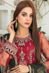 Amani by Tawakkal Semi Stitched 3 Piece Formal Collection'2023-AS-8327