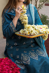 Tradition Of Love by Tawakkal Semi Stitched Jacquard Lawn Festive Eid Suit-T-8503