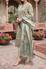 Tradition Of Love by Tawakkal Semi Stitched Jacquard Lawn Festive Eid Suit-T-8564