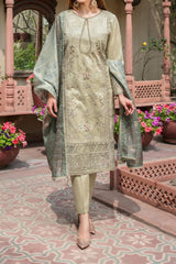 Tradition Of Love by Tawakkal Semi Stitched Jacquard Lawn Festive Eid Suit-T-8564