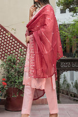 Tradition Of Love by Tawakkal Semi Stitched Jacquard Lawn Festive Eid Suit-T-8563