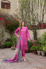 Tradition Of Love by Tawakkal Semi Stitched Jacquard Lawn Festive Eid Suit-T-8566
