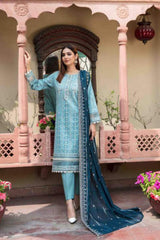 Tradition Of Love by Tawakkal Semi Stitched Jacquard Lawn Festive Eid Suit-T-8569