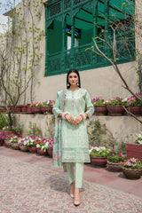 Tradition Of Love by Tawakkal Semi Stitched Jacquard Lawn Festive Eid Suit-T-8571