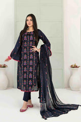 Nazmin by Tawakkal Unstitched 3 Piece Slub Lawn Suit-N-8579