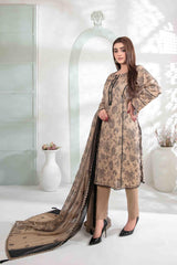 Nazmin by Tawakkal Unstitched 3 Piece Slub Lawn Suit-N-8580