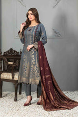 Charmaine by Tawakkal Unstitched 3 Piece Banarsi Lawn Suit-CB-8605