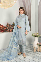 Selin by Tawakkal Unstitched 3 Piece Broshia Lawn Suit-S-8659