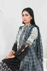 Zarminay by Tawakkal Unstitched 3 Piece Print & Emb Lawn Suit-Z-8676