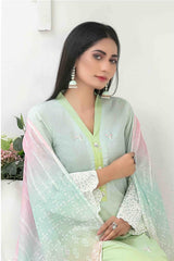 Zarminay by Tawakkal Unstitched 3 Piece Print & Emb Lawn Suit-Z-8677