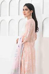 Zarminay by Tawakkal Unstitched 3 Piece Print & Emb Lawn Suit-Z-8678