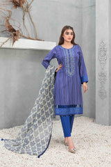 Devina by Tawakkal Unstitched 3 Piece Emb Lawn Suit-DV-8750