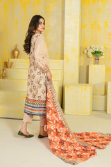 Samara by Tawakkal Unstitched 3 Piece Digital Print Emb Lawn Suit-S-8796