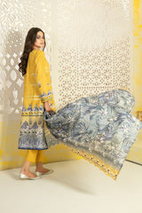 Samara by Tawakkal Unstitched 3 Piece Digital Print Emb Lawn Suit-S-8798