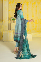 Samara by Tawakkal Unstitched 3 Piece Digital Print Emb Lawn Suit-S-8799