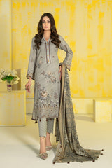 Samara by Tawakkal Unstitched 3 Piece Digital Print Emb Lawn Suit-S-8801