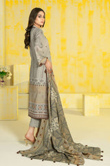 Samara by Tawakkal Unstitched 3 Piece Digital Print Emb Lawn Suit-S-8801