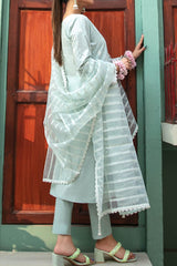 Orla by Tawakkal Semi Stitched 3 Piece Emb Lawn Suit-O-8853