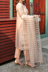 Orla by Tawakkal Semi Stitched 3 Piece Emb Lawn Suit-O-8851