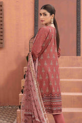 Saaja by Tawakkal Unstitched 3 Piece Emb Digital Print Lawn Suit-S-8900