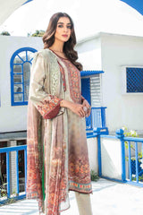 Bareerah by Tawakkal Unstitched 3 Piece Broshia Digital Print Lawn Suit-B-8901
