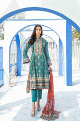 Bareerah by Tawakkal Unstitched 3 Piece Broshia Digital Print Lawn Suit-B-8903