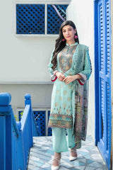 Bareerah by Tawakkal Unstitched 3 Piece Broshia Digital Print Lawn Suit-B-8908