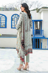Bareerah by Tawakkal Unstitched 3 Piece Broshia Digital Print Lawn Suit-B-8909