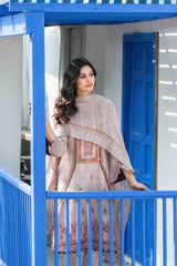 Bareerah by Tawakkal Unstitched 3 Piece Broshia Digital Print Lawn Suit-B-8910
