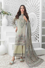 Mehmal by Tawakkal Unstitched 3 Piece Lawn Suit-M-8919