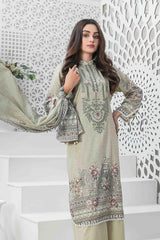 Mehmal by Tawakkal Unstitched 3 Piece Lawn Suit-M-8919